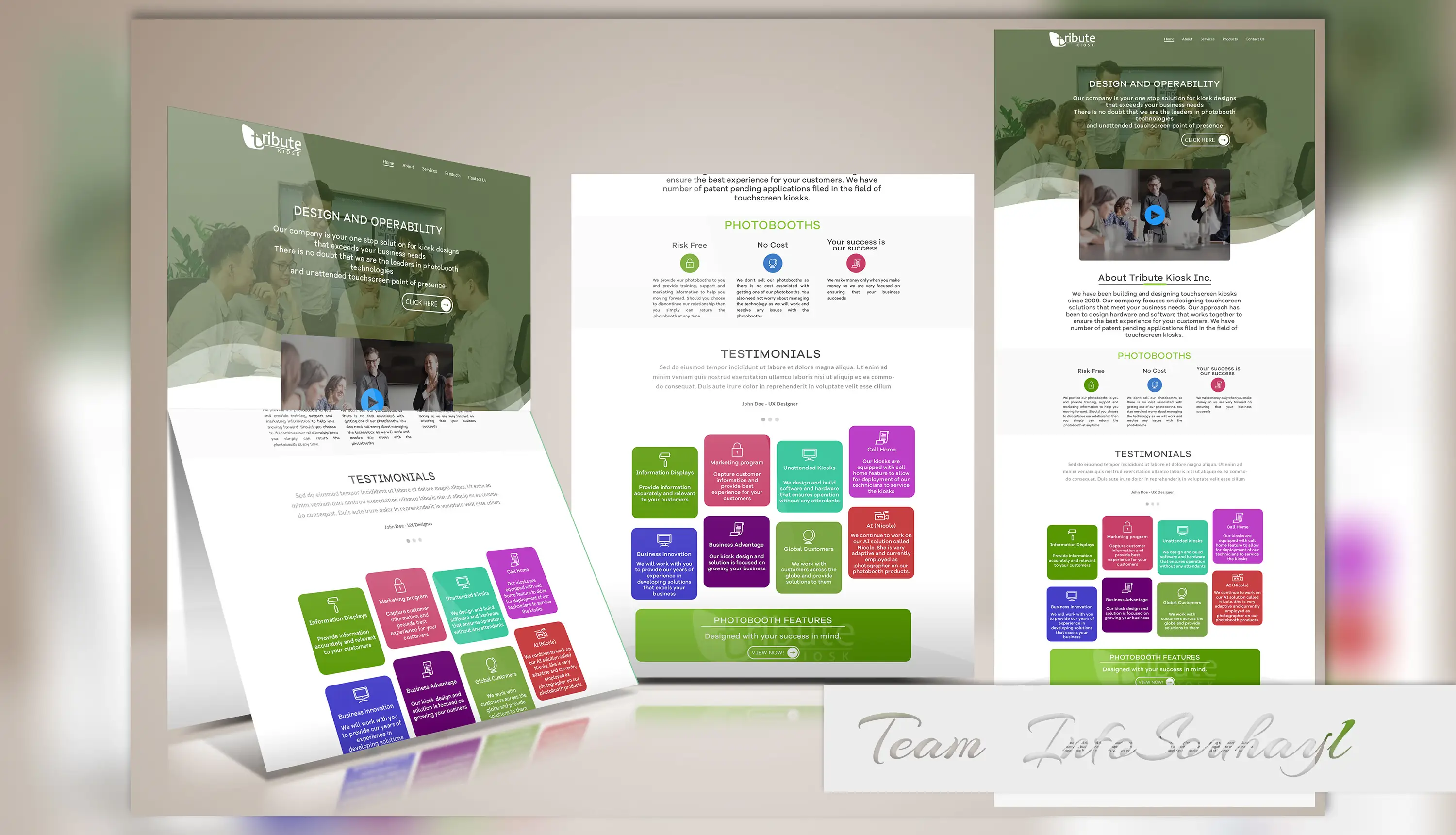 Healthy Website with Online Ordering System